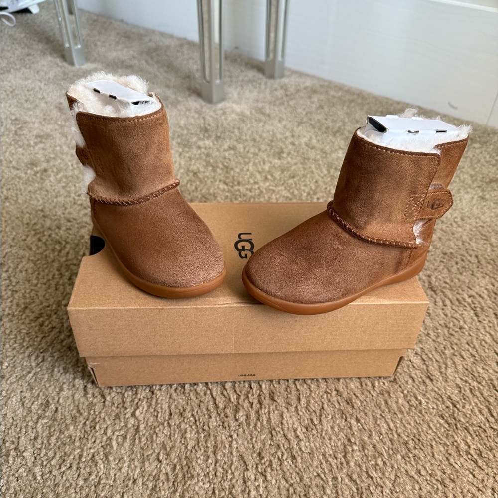 Toddler tan UGG boots